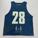 High Quality Custom Reversible Personalized Logo Wholesale Sublimation Print Lacrosse Pinnies Jersey