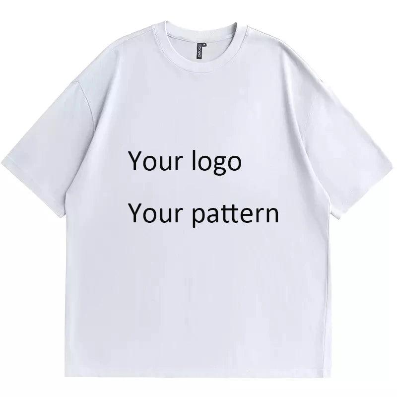 Dblue ODM 100% cotton Promotional t-shirt half-sleeved round neck white shirt men's t-shirt custom printing custom t-shirt