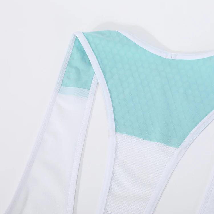 Culotte con tirantes de ciclismo unisex de talla grande para adultos, de secado rápido, ligero y sostenible, para equipos deportivos de ciclismo, nombre OEM 