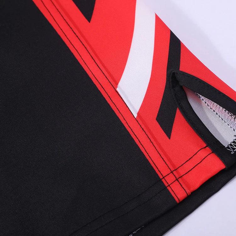 High quality wholesale custom sublimated high cutout touch fastene strengthen fabric race mma shorts