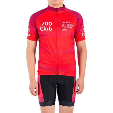 2022 Best Sale Durable Skin-friendly Ultra-thin Breathable Fabric Red Quality Popular Men Cycling Jersey