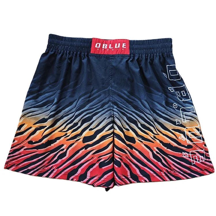 Dblue Hochwertiger Großhandel Individuelles Design Ihrer eigenen MMA-Shorts mit Sublimationsdruck Individuelles Logo für Männer 