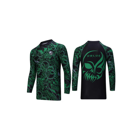 Best selling wholesale custom sublimation striped zipped professional mma bjj training rash guard