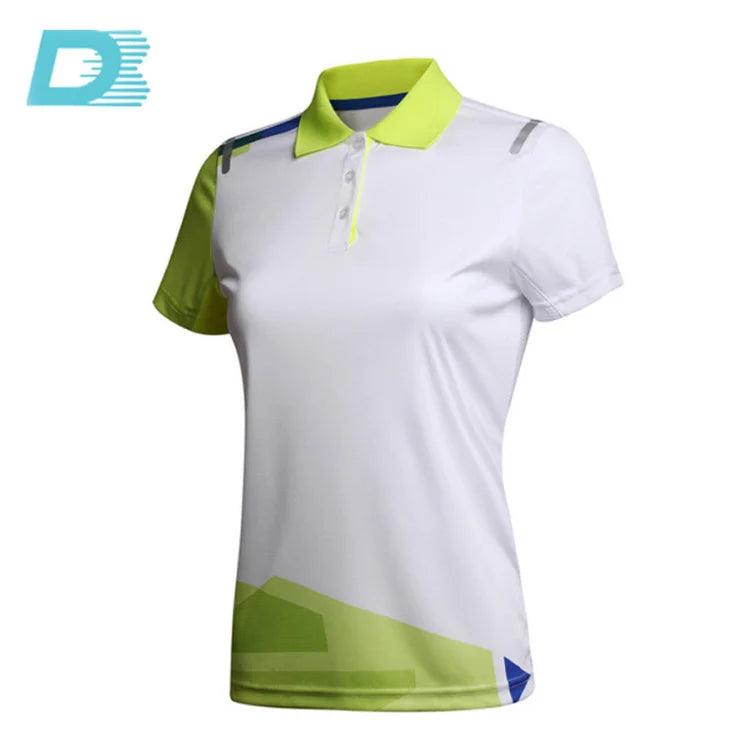 Multicolored Custom Logo Design Work Team Sports Golf Polo Shirts For Women Casual Quick Dry Men Polo Shirt