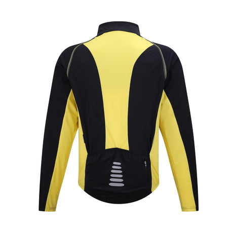 Chaqueta de ciclismo Dblue OEM para hombre, para correr, andar en bicicleta, cortavientos, polar térmico, resistente al viento, chaqueta reflectante 