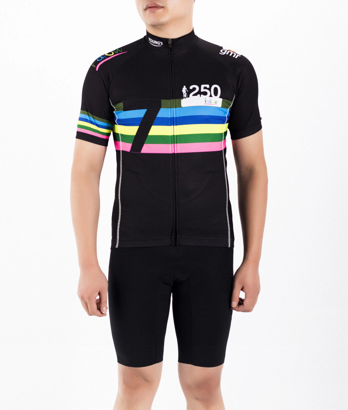 Leichtes Sommer-Radtrikot für Unisex, schnelltrocknend, atmungsaktiv, kurzärmelig, hochwertige Sublimations-Radtrikot 