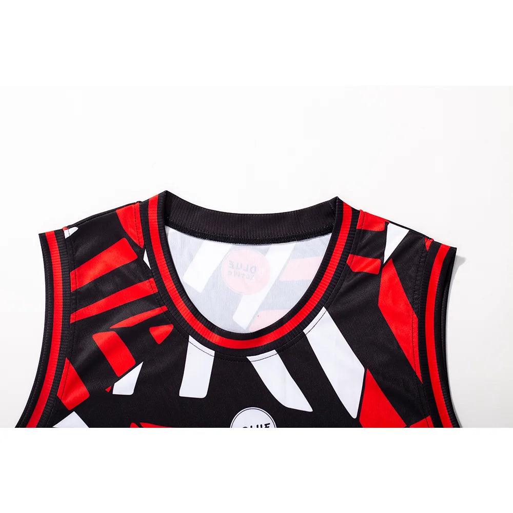 Dbule Custom basketball jersey Basketball Vests Sublimation Basketball Jersey